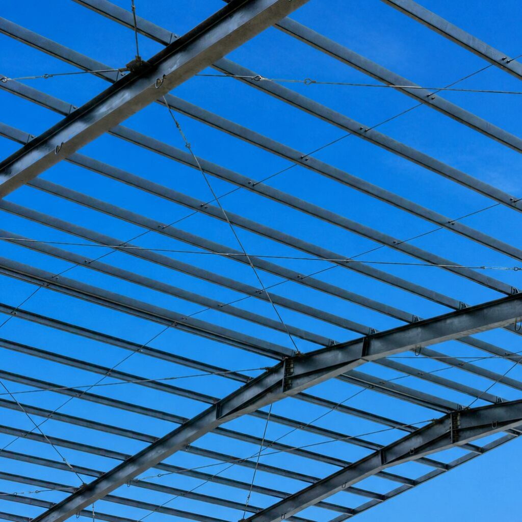 Stahlhalle-Dachbinder2